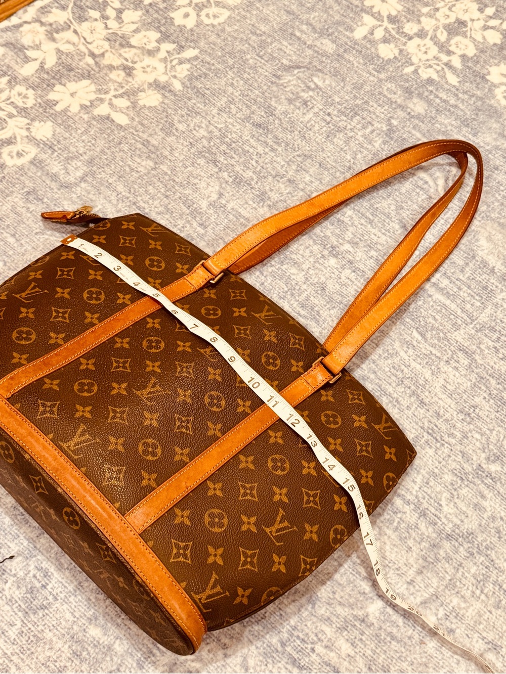 Louis Vuitton Monogram The Babylon Brown and Tan Tote bag - Picture 6 of 16